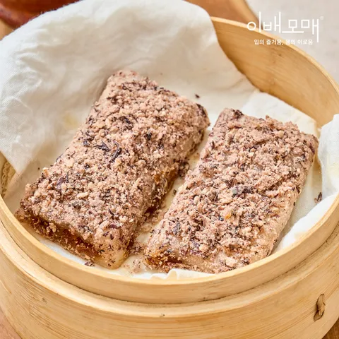 이배모매 호박고지 팥 찰 시루떡 1박스(개별포장)