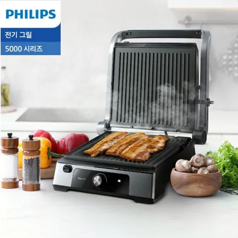 필립스 양면 멀티 전기그릴 HD6301/90