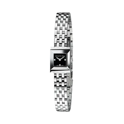 구찌 YA128507 G프레임 여성 메탈 쿼츠 14x18mm - 현대Hmall