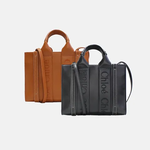(끌로에) 레더 우디백 스몰(CHC23US397) - 현대Hmall