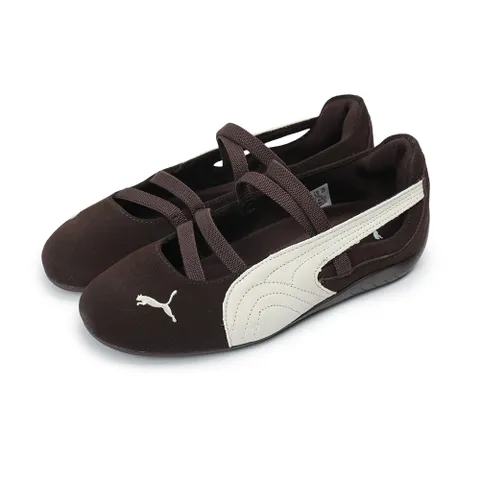 푸마 W 스피드캣 발레 스웨이드 다크 초콜릿 웜 화이트 406758-02 +할인쿠폰