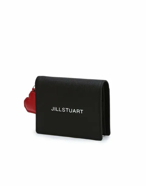 [현대백화점] [질스튜어트 핸드백] JAWA6E301BK [PAPER][지폐수납가능] 블랙 로고 포인트 소가죽 2단 반지갑 +할인쿠폰(*선물포장(더스트+쇼핑백)배송메모 기재부탁드립니다*)