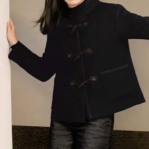 셀렙샵 울혼방 후드 더플 자켓 WYJP7S01 +할인쿠폰