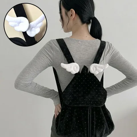 천사 날개 핀 날개핀 깃털 가방 악세사리 꾸미기 브로치 배찌 포인트 백꾸 빽꾸 가방참
