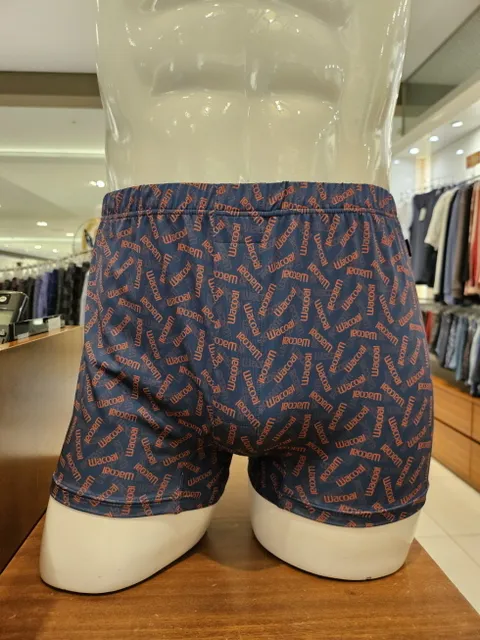 [현대백화점] [★5만원↑세탁비누증정,15만원↑5천원,20만원↑1만원][와코루] 폴리스판 로고나염 하이컴포트남성드로즈 (WMPX201E-NB)