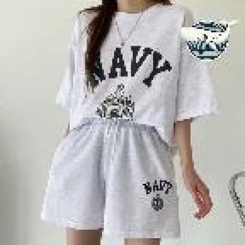 아트박스/에이치플러스몰 여자 루즈핏 캐주얼 코디세트 심플 프린트 (WFH2X3H) +할인쿠폰