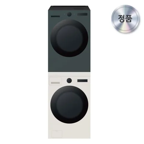LG전자 트롬 오브제컬렉션 FX24ENR-GNG (FX24ENER+RD20GNG) 세탁기건조기세트 24/20kg-킴스 +할인쿠폰