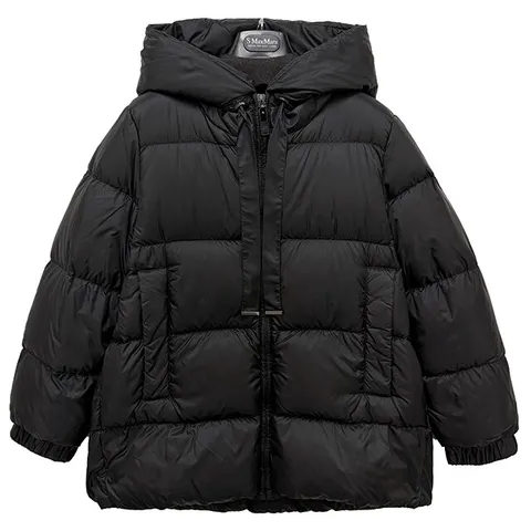 25FW 막스마라 더큐브 SEIA 세이아 발수 구스 다운 패딩 자켓 블랙 2529486055600 009 +할인쿠폰