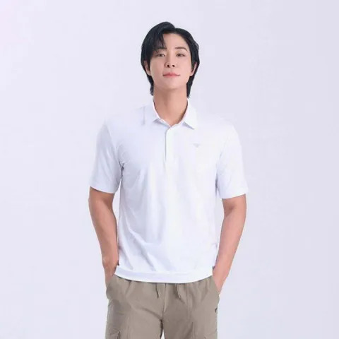 남성 스포츠 카라 기능성 반팔 티셔츠 활동복 캠핑 레저웨어 +할인쿠폰