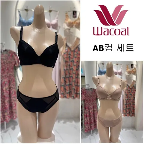 [현대백화점] [ 10만원 이상 구매시 사은품증정][와코루]A/B컵 세트 스키노 아이스 스페셜 브래지어+햄팬티 (WBR2090AB WPT2090H)