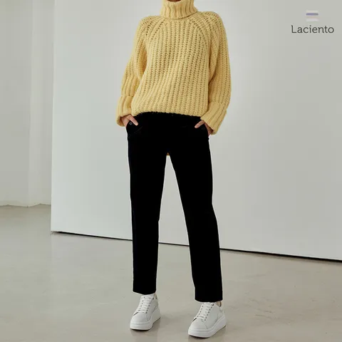 [런칭가 89000원] 라씨엔토 캐시미어 블렌디드 코듀로이 팬츠 - 현대Hmall