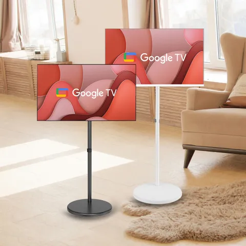 [써밋티비] 101cm A400ES(W) FHD 안드로이드 구글 스마트 무빙TV 화이트 / 블랙 -택배 자가설치