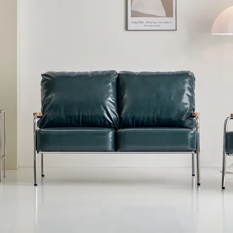 파로마 네오 피카 2인 소파 실버 프레임 NEO1549