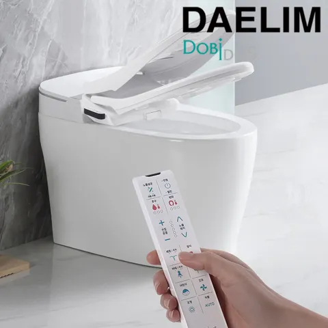 25년 신제품 대림 완전직수 ipx8 방수 리모컨 비데 DLB-1800R 더블케어  필터가 필요없는비데
