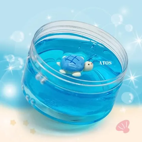 아트박스/문구앤토이스 [아토스] 해적거북 슬라임(낱개) 랜덤발송