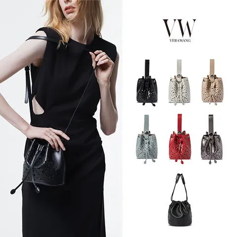 [미리주문] [총 2종] 25SS 베라왕 썸머 펀칭백+양가죽 복조리백  - 현대Hmall