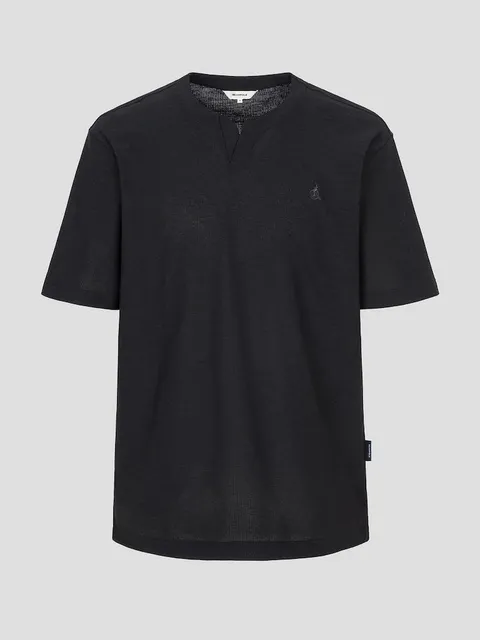 [현대백화점] [빈폴] 메쉬 슬릿넥 반소매 티셔츠 (BC5742C025) BC5742C025