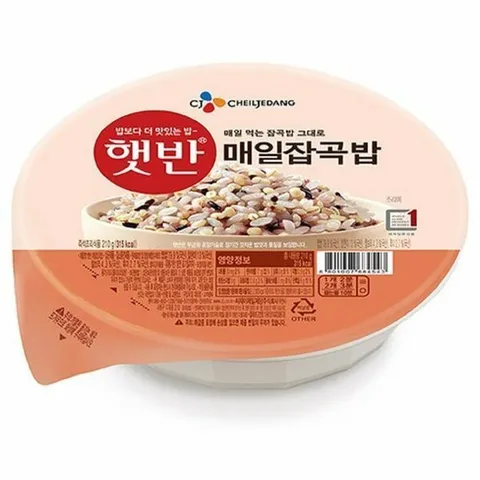 온누리 특별+적립ㅣ [CJ] 햇반 매일 잡곡밥 210g X 24개