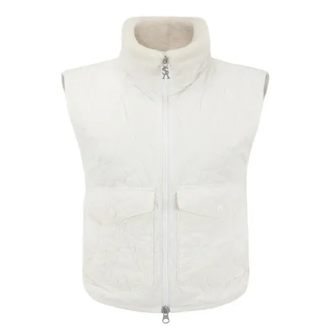 [현대백화점] [♬*30만원이상*구매시_세인트앤드류스-골프공증정♬][세인트앤드류스] 여성 별 심볼 퍼 믹스 퀼팅 패딩 베스트 (821E3JV285) +할인쿠폰