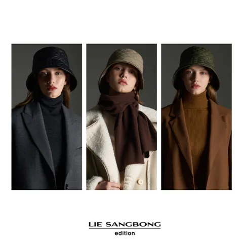 이상봉에디션 25FW 리버서블 퀼팅 버킷햇  - 현대Hmall