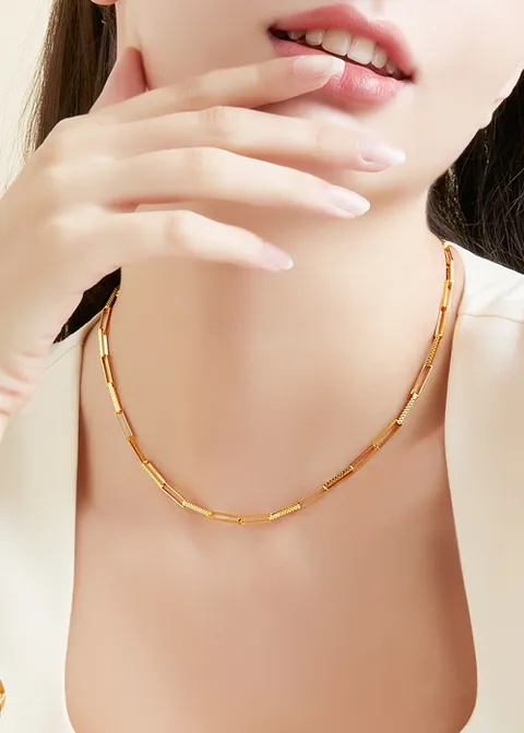 [한국표준금거래소] 순금 모아나 체인 목걸이 18.75g