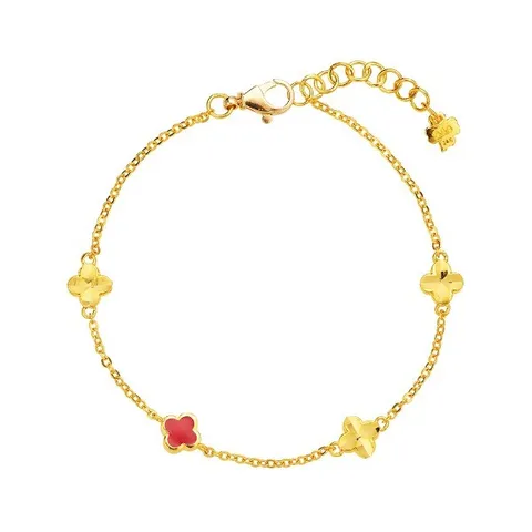 [삼성금거래소] 클로버 컬러 팔찌 4.5g