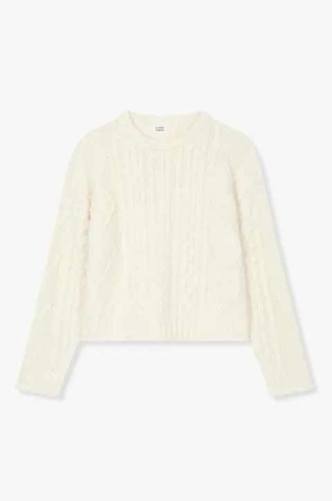 [현대백화점] 톰보이 STUDLO TOMBOY ( 9105452118 ) 케이블짜임 오버사이즈 니트