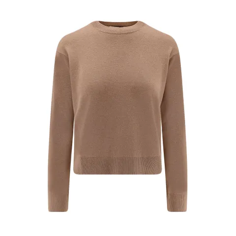 [막스마라] 25FW 엘보 패치 울 니트 브라운 2529366091 002 +할인쿠폰