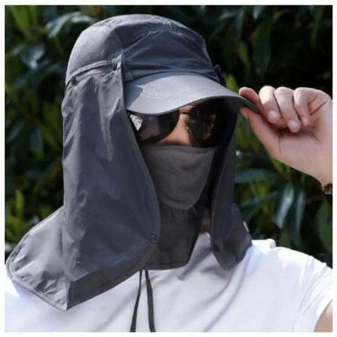 캠핑 여름 낚시 모자 햇빛 플랩캡 물놀이 얼굴 차단 +할인쿠폰