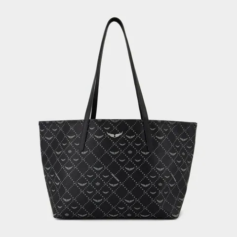 [해외배송][쟈딕앤볼테르] Z 모노그램 라지 오픈 탑 토트백 LWBA03896001 011