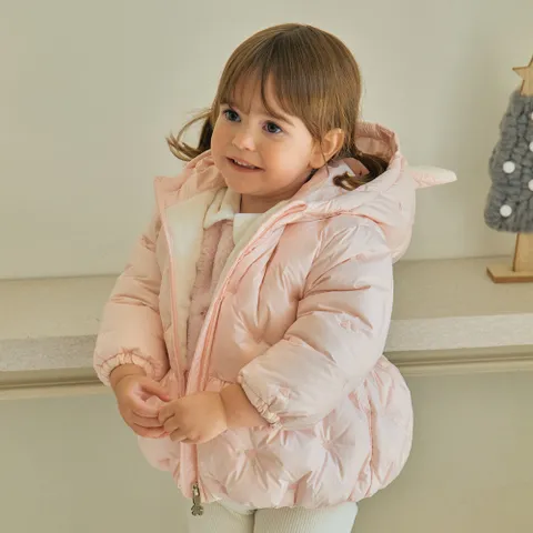 [현대백화점] [*3만원이상 구매시 고리형 손타월을 함께 보내드려요*]HD 오가닉맘 유아 하트다운래빗점퍼 MKWTJP03 +할인쿠폰 +사은품(★3만원이상 구매시 귀여운 손수건을 드려요★)