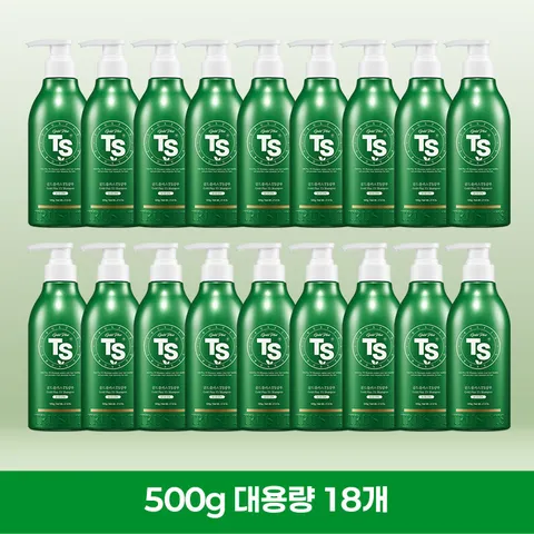 TS 골드플러스 샴푸 매니아 구성((TS골드플러스샴푸 500g*18개))