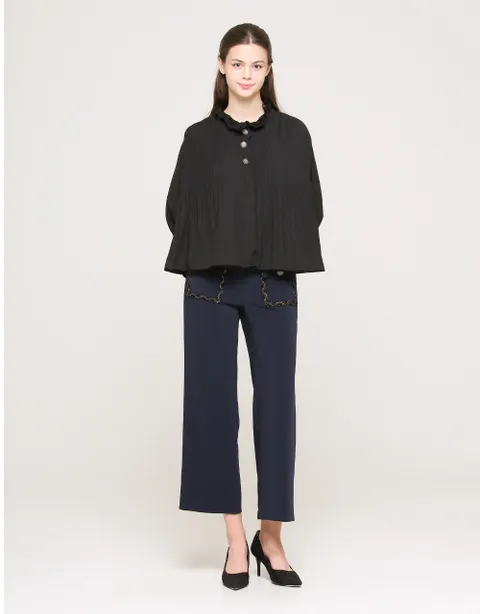 [현대백화점] [손정완] 기계주름 보석 블라우스 ZDR5353060