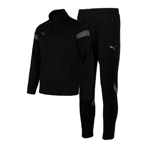 푸마트레이닝세트 ZQC 933512-01 푸마 KK 아이코닉 MCS 기모 하프집업 수트