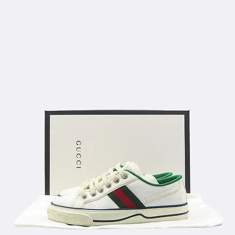 [중고] 구찌 606110 테니스 1977 여성용 스니커즈 - 220mm 59071wp +할인쿠폰