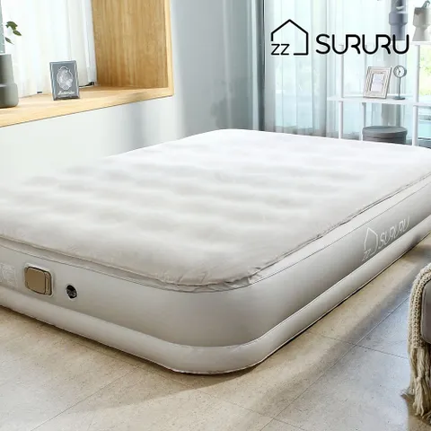 [무케] 스르르_원터치 유로탑 무선 에어매트리스 더블DB (매트리스+에어펌프+가방+수리키트) +할인쿠폰