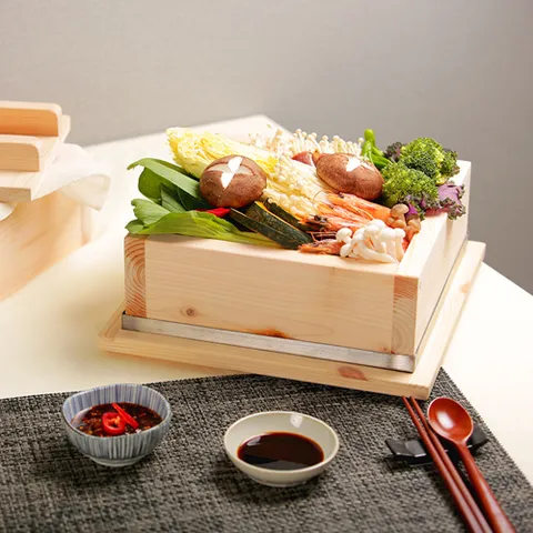 편백나무찜기 캠핑 세이로무시 1∼2인용 간편찜기30008 +할인쿠폰