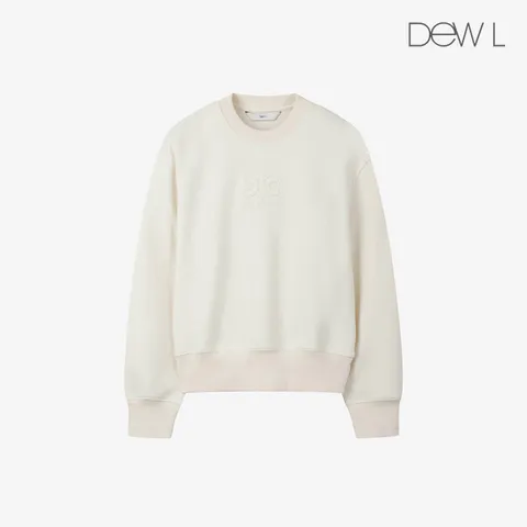 [듀엘] 로고 자수 맨투맨 IV_L254MSM031