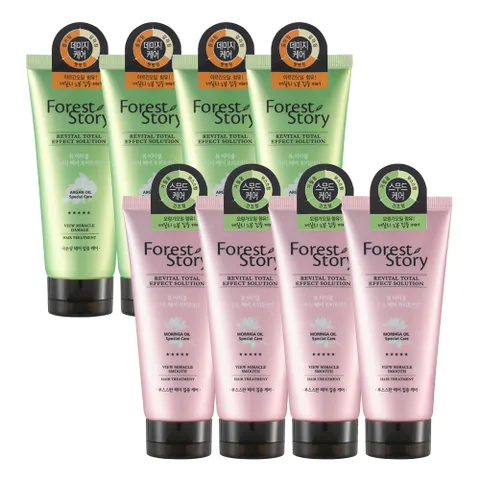 포레스트스토리 뷰미라클 헤어 트리트먼트 200ml 4개