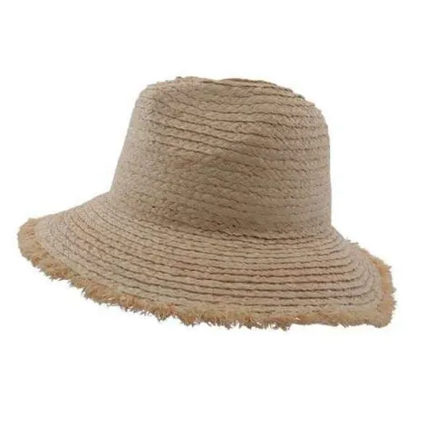 [애슬릿] 밀짚 페도라 여성 남성 라탄 와이드 챙 넓은 여름 비치 +할인쿠폰