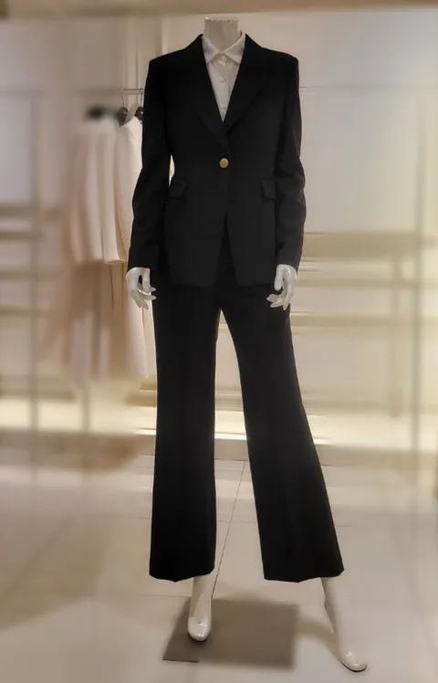 [현대백화점] [린LYNN] (L413) 여성 벨리지 자켓 팬츠 투피스 정장 세트 LGJKPA8100/LGSLPA8100