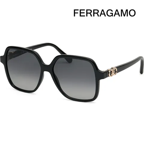페라가모 선글라스 SF1083S 001 명품 블랙 뿔테 오버핏 빅사이즈 패션