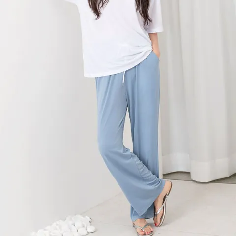 트레이닝복 츄리닝 휘트니스 원마일웨어 밴딩 쿨링 핀츠 바지 여름