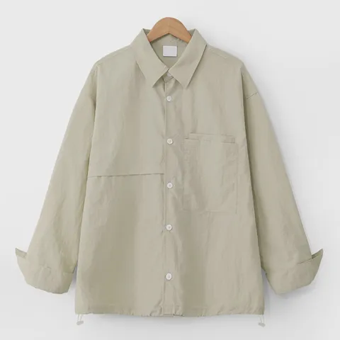 [하프클럽/엠엔씨]나일론 셔켓 셔츠 (MDLS120RW)