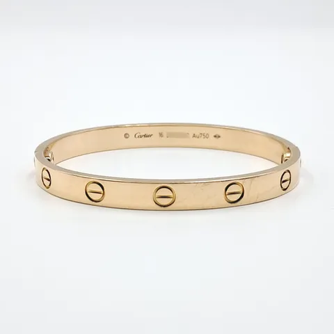 [중고]까르띠에 러브 팔찌 (NO 10270711)