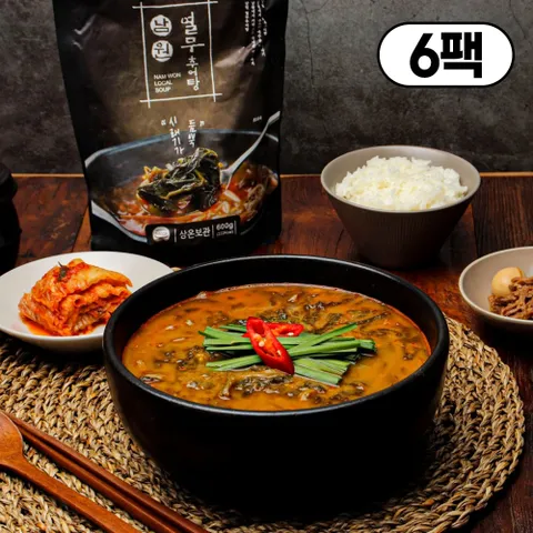 [6팩] 남원추어탕 현추어탕 600g 국산재료 HACCP인증