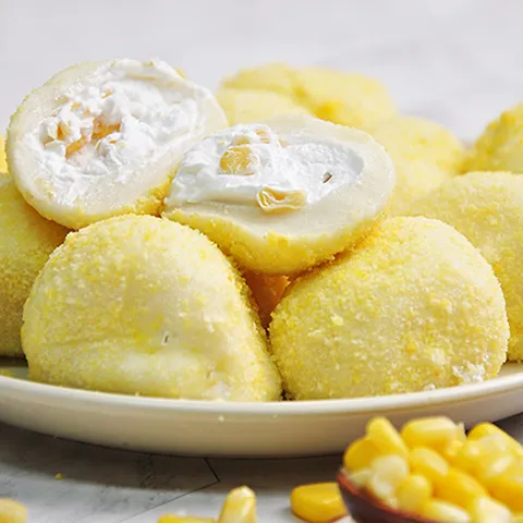 [푸르젠][아이스포장] 달콤가득 옥수수크림떡 1+1 (총24개입/960g) 