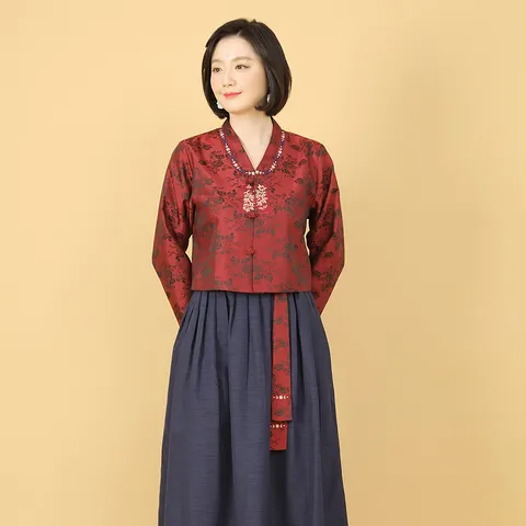 애비뉴투지 엄마옷 하객 혼주 결혼식 칠순 사계절 여성 여자 어른 양단 개량한복 생활한복 상하세트 H01260 +할인쿠폰