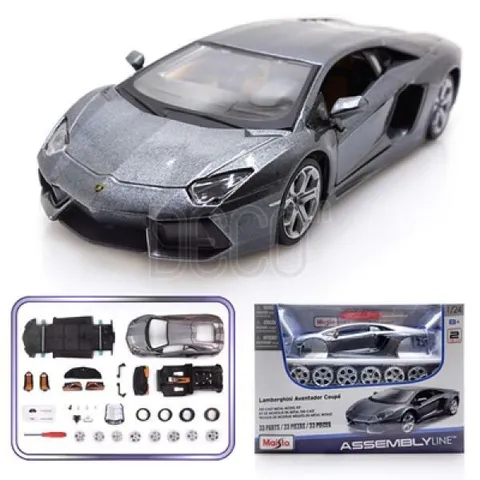 아트박스/마이스토 조립키트 1:24 람보르기니 아벤타도르 쿠페 다이캐스트 만드는 모형 DIY KIT