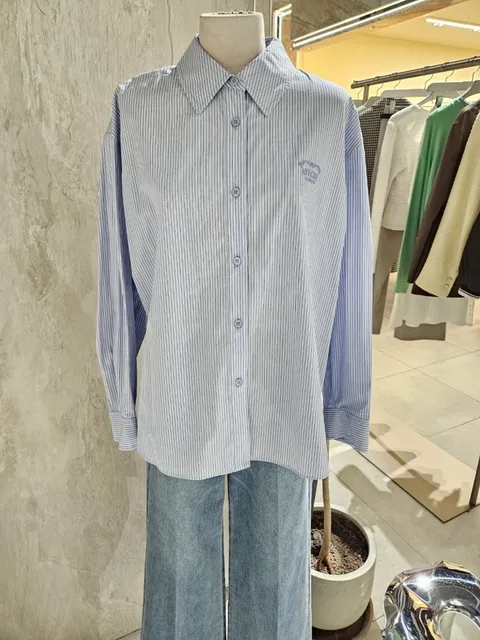 [현대백화점] [ZOOC] 엠브로이더리 베이직 셔츠 (Z251MSC101) +할인쿠폰